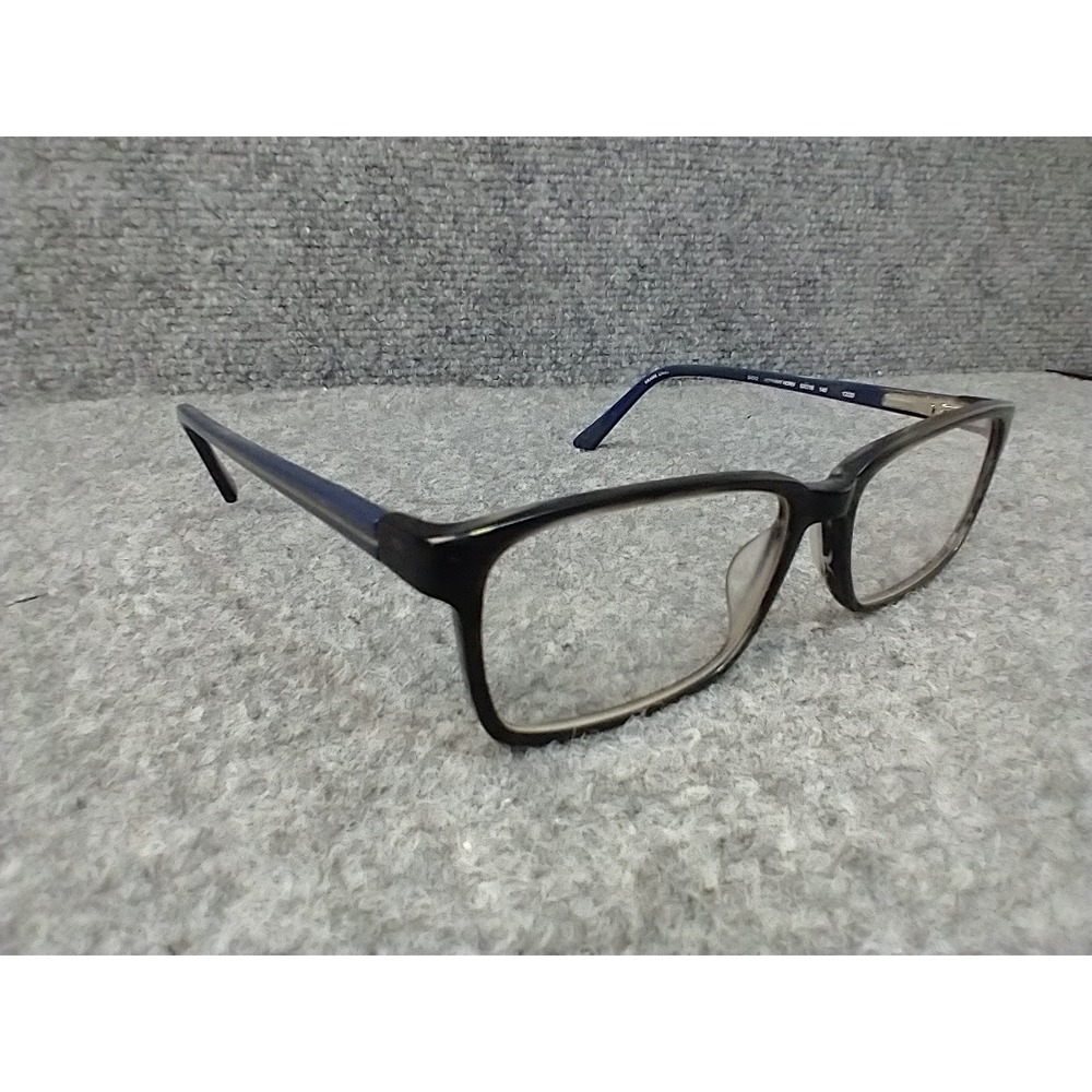 Altair Genesis G4042 Eyeglasses Navy Horn Rectangular Frames 53-16-140 Blue